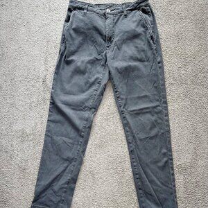 Barely Worn! AG Caden Crop Twill Women's Trouser Size in Sulfur Twilight Size 26